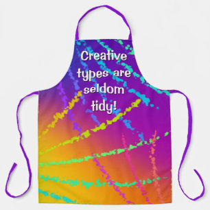 Creatieve types zijn zelden dom! schort