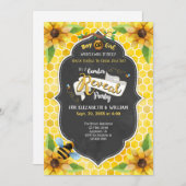 Creatieve uitnodiging voor het onthullen van het g (Voorkant / Achterkant)