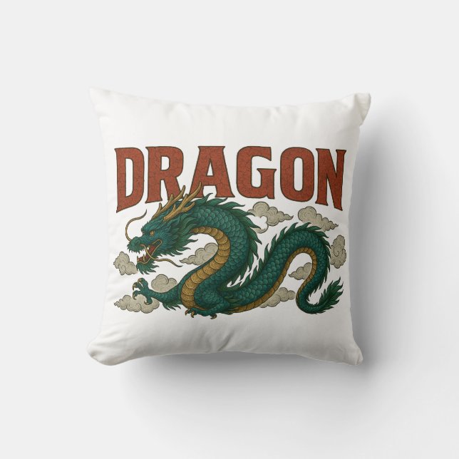 Creatieve unieke draak kussen (Voorkant)