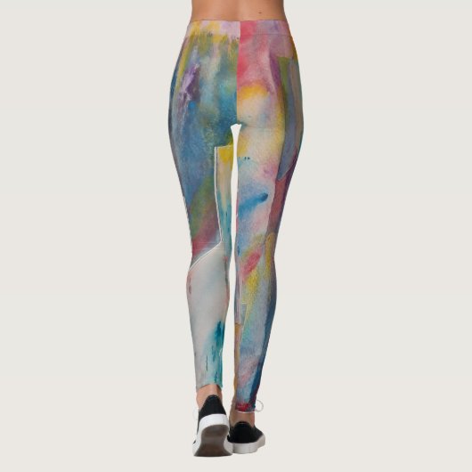 "Creatieve utopie"-Leggings Leggings (Achterkant)