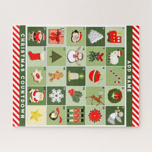 Creatieve vakantie cadeau idee legpuzzel (Horizontaal)