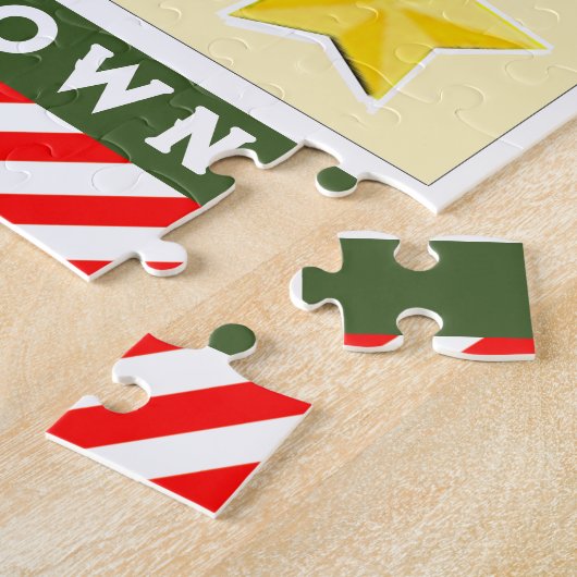 Creatieve vakantie cadeau idee legpuzzel (Zijkant)