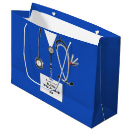 Creatieve verpleegster afstudeertas grote cadeauta groot cadeauzakje