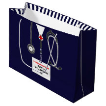 Creatieve verpleegster afstudeertas grote cadeauta