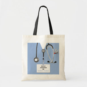 Creatieve verpleegster cadeau tote bag