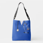 Creatieve Verpleegster Crossbody Tas (Achterkant)