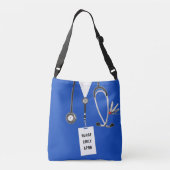 Creatieve Verpleegster Crossbody Tas (Achterkant)