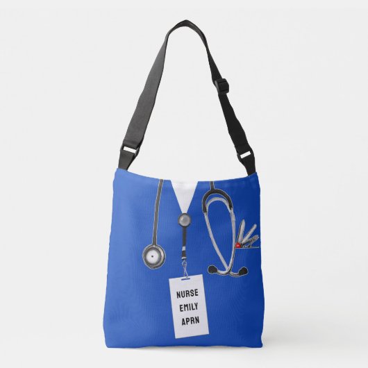 Creatieve Verpleegster Crossbody Tas (Voorkant)