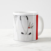 Creatieve verpleegster grote koffiekop (Voorkant rechts)