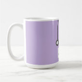 Creatieve verpleegster koffiemok (Links)