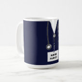 Creatieve verpleegster koffiemok (Voorkant links)