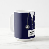 Creatieve Verpleegster Koffiemok (Voorkant links)