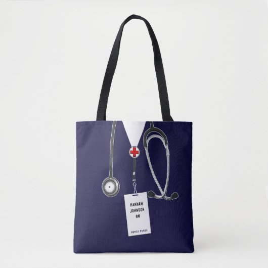 Creatieve Verpleegster Tote Bag (Voorkant)