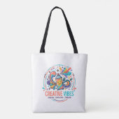 Creatieve Vibes Tote Bag (Achterkant)