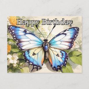  Creatieve  Vlinderillustratie Feestdagenkaart