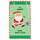 Creatieve Voetbal Kerstmis Kleine Gift Bag Klein Cadeauzakje (Achterkant)