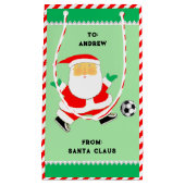 Creatieve Voetbal Kerstmis Kleine Gift Bag Klein Cadeauzakje (Voorkant)