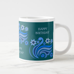 CREATIEVE VOGEL BEKER VOOR CADEAU GROTE KOFFIEKOP