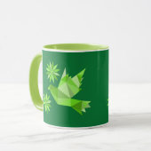 CREATIEVE VOGEL BEKER VOOR CADEAU MOK (Voorkant links)