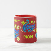 CREATIEVE VOGEL BEKER VOOR CADEAU MOK (Midden)