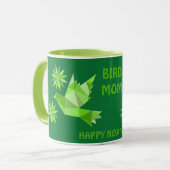 CREATIEVE VOGEL BEKER VOOR CADEAU MOK (Voorkant links)