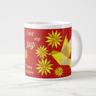 CREATIEVE VOGEL BOKAL VOOR KADOOTJE VADER GROTE KOFFIEKOP