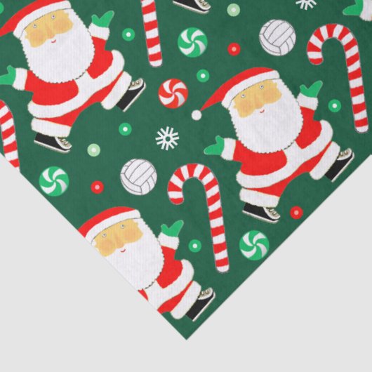 Creatieve Volleybal Vakantie Gift Tissue Papier (Detail)