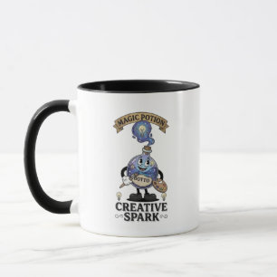 Creatieve Vonken Magische Drank Retro Kunstenaar M Mok