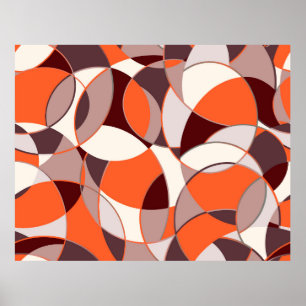 Creatieve vorm design poster