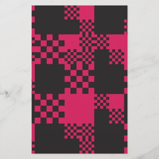 creatieve vorm van vierkant blok briefpapier (Voorkant)