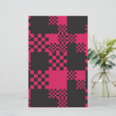 creatieve vorm van vierkant blok briefpapier (Staand voorkant)