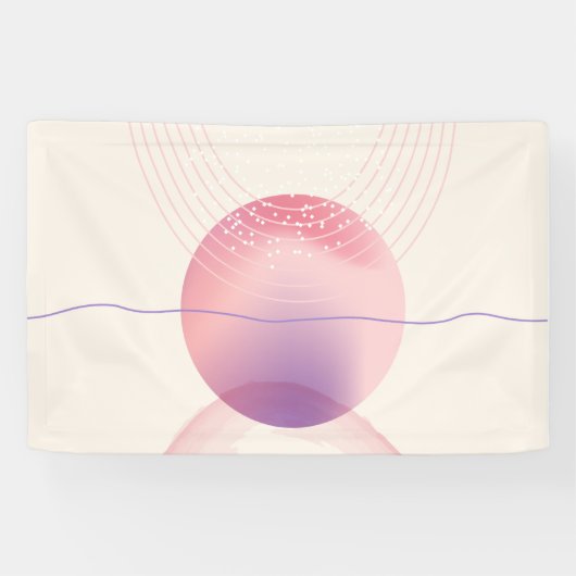 Creatieve wandkunst spandoek (Horizontaal)