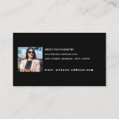 Creatieve Waterverf camerafotografie Visitekaartje (Achterkant)