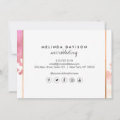 Creatieve Waterverf Wenkbrauwen Microblading Cadea (Achterkant)