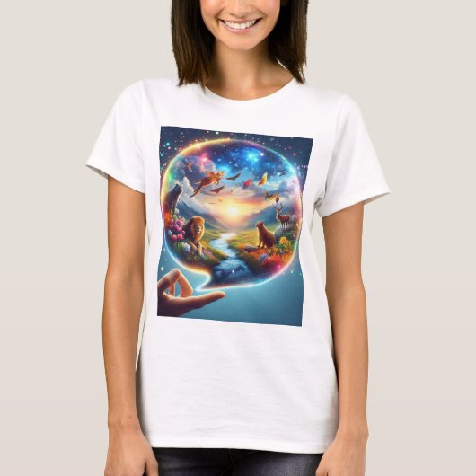 Creatieve wereld T-shirt (Voorkant)