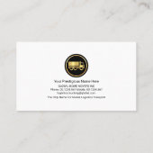 Creatieve wereldwijde importverbindingen visitekaartje (Achterkant)