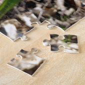 Creatieve witte narcis tuinjigsawpuzzel legpuzzel (Zijkant)