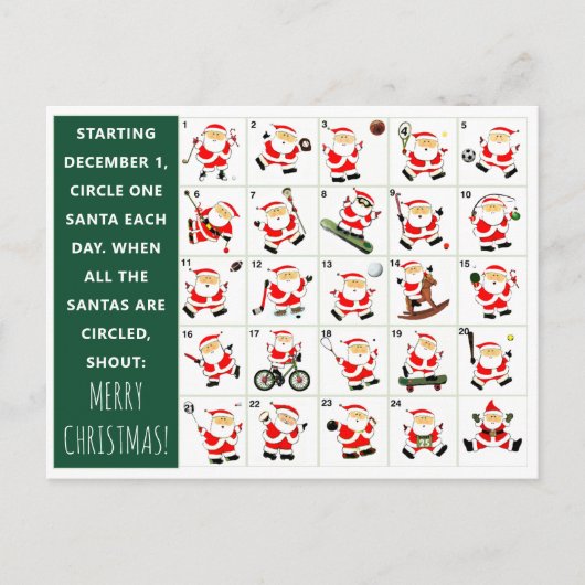 Creatieve zakelijke kerstkaarten feestdagenkaart (Voorkant)