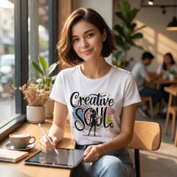 Creatieve Ziel Vintage Artistieke Vrouw cadeau