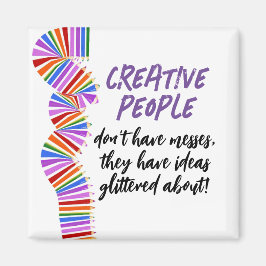 Creatieven cadeau. Grappig kunstenaar citaat Magneet