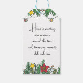 Creating Memories Around The Tree Cadeaulabel (Voorkant)