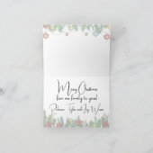 Creating Memories Around the Tree Feestdagen Kaart (Binnen)