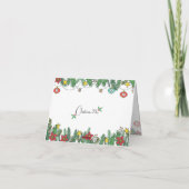 Creating Memories Around the Tree Feestdagen Kaart (Achterkant)