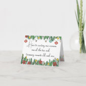 Creating Memories Around the Tree Feestdagen Kaart (Voorkant)