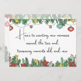 Creating Memories Around the Tree Feestdagenkaart