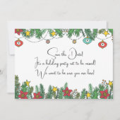 Creating Memories Around the Tree Save The Date (Voorkant)