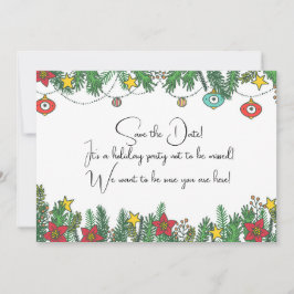 Creating Memories Around the Tree Save The Date