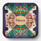 Creating my Dream with a name or a word Papieren Bordje (Voorkant)