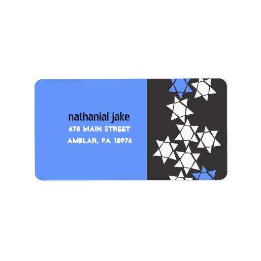 Creation Bar Bat Mitzvah Print je eigen label (Voorkant)