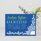 CREATION Bar Bat Mitzvah Uitnodiging (Staand voorkant)
